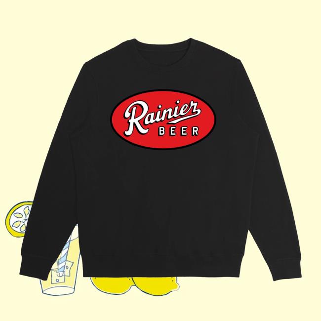 Rainier Beer Merch Store Oval Crewneck 2 Rainier Beer Merch Store Oval Crewneck
