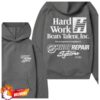 Hwbt Store Merch Repair Systems Oversized Hoodie - Charcoal