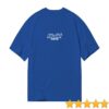 Hwbt Store Merch Pit Crew Oversized T-Shirt - Cobalt