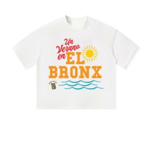 Bronx Native Shop Un Verano En El Bronx Unisex Heavyweight Boxy T-Shirt