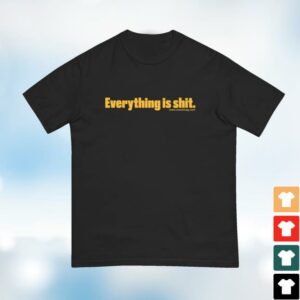 Silentstr Merch Store Slack Everything Is Shit Tee