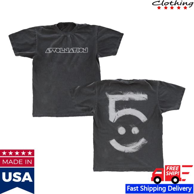 Awolnation Merch Store Five Tee 5 Awolnation Merch Store Five Tee