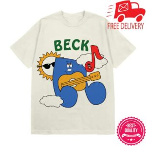Beck Merch Store Music Note Tee