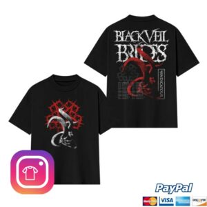 Black Veil Brides Store Merch Goat Tour Tee
