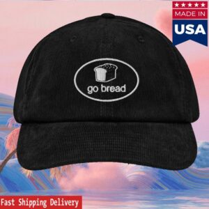 Bradperez Merch Store Go Bread Corduroy Hat