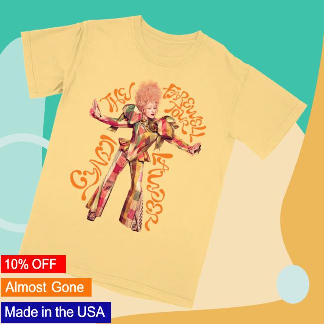 Cyndi Lauper Merch Store Butter Photo Tee 3 Cyndi Lauper Merch Store Butter Photo Tee