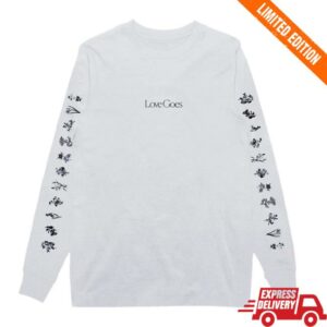 Sam Smith Merch Store Flowers Longsleeve T-Shirt