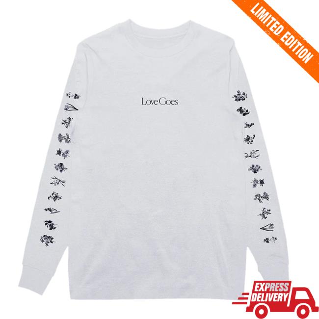 Sam Smith Merch Store Flowers Longsleeve T-Shirt 3 Sam Smith Merch Store Flowers Longsleeve T-Shirt