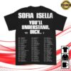 Sofia Isella Merch Store Shop Black Hands World Tour T-Shirt