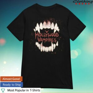 Hollywood Vampires Store Merch Bite Logo Women’s T-Shirt