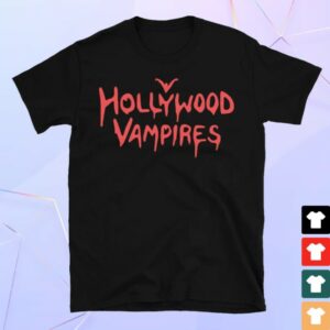 Hollywood Vampires Store Merch Hollywood Vampires Logo T-Shirt
