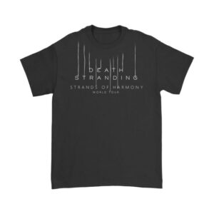 Death Stranding Concert Merch Store Strands World Tour T-Shirt