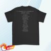 Death Stranding Concert Merch Store Strands World Tour T-Shirt