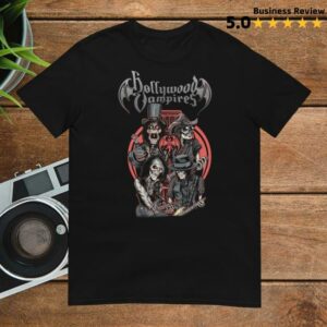 Hollywood Vampires Merch Store Shop Caricature T-Shirt