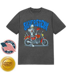 Silverstein Merch Store Robot Bike T-Shirt