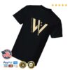 Women's Pro Baseball League Merch Store Giant W Logo Tee Black 1 Women's Pro Baseball League Merch Store Giant W Logo Tee Black