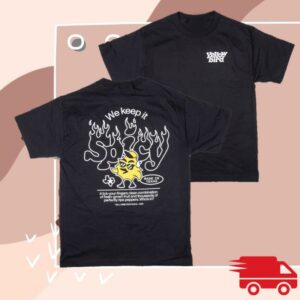 Yellowbird Foods Merch Store Spicy T-Shirt In Cast Iron