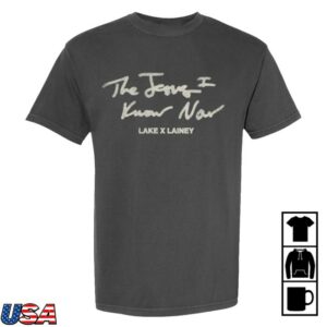 Brandon Lake Store Merch The Jesus I Know Now Tee