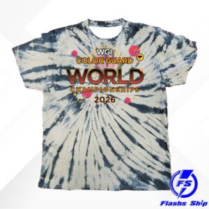 Wgi Merch Store Wgi 2026 Guard World Championships Tie Dye T-Shirt