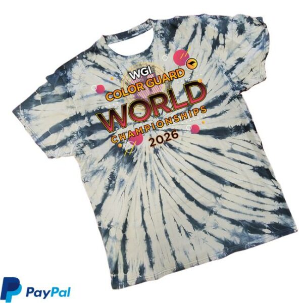 Wgi Sticker Wgi Merch Store Wgi 2026 Guard World Championships Tie Dye T-Shirt ...
