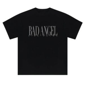 Anyma Store Merch Anyma X Lisa Bad Angel Portrait Tee (Black)