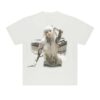 Anyma Store Merch Anyma X Lisa Bad Angel Portrait Tee (White) 1 Anyma Store Merch Anyma X Lisa Bad Angel Portrait Tee (White)