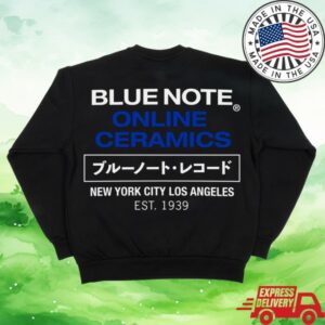 Blue Note Store Merch Blue Note X Online Ceramics Crewneck
