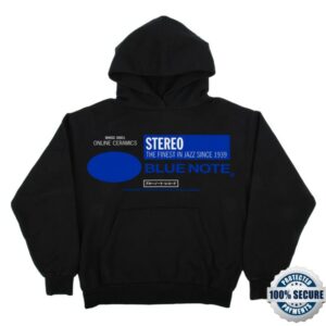 Blue Note Store Merch Blue Note X Online Ceramics Hoodie