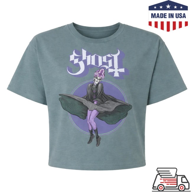 Ghost Store Merch Pastel Possession Crop Tee 2 Ghost Store Merch Pastel Possession Crop Tee