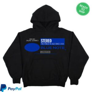 Blue Note Records Merch Store Blue Note X Online Ceramics Hoodie
