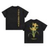 Bronx Native Shop Merch The Bronx Flower Vintage Wash Cotton T-Shirt