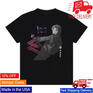 David Bowie Merch Store Never Let Me Down Pastels Premium T-Shirt