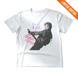 David Bowie Merch Store Never Let Me Down Pastels T-Shirt