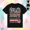 Dropout Store Merch Laws Are Threats Black T-Shirt