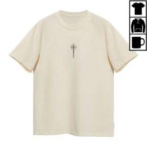 Riot Division Store Merch Trident Of Blades T-Shirt Rd-Trdbldts White