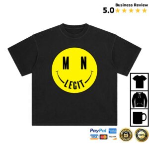 Mn Legit Store Merch Mn Legit Smile Tee