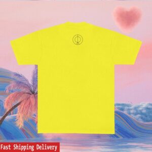 Rosalia Store Merch Music Notes Yellow Tee