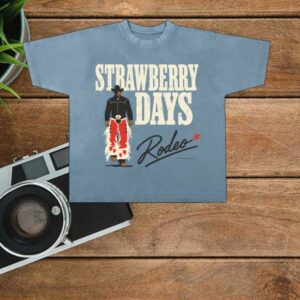 Strawberry Tee Merch Store Denim Rodeo Star Tee