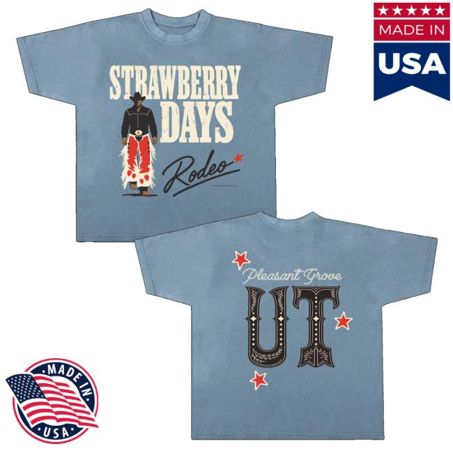 Strawberry Tee Merch Store Denim Rodeo Star Tee 4 Strawberry Tee Merch Store Denim Rodeo Star Tee