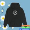 Aphex Twin Store Merch Aphex Heavyweight Logo Hoodie - Black