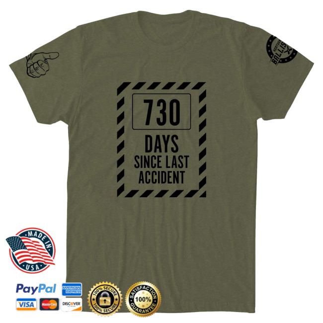 Kentucky Ballistics Merch Store Kb Days Without Accident T-Shirt 2 Kentucky Ballistics Merch Store Kb Days Without Accident T-Shirt