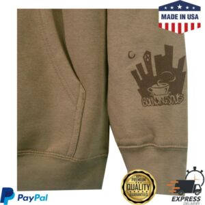 The Bouncing Souls Store Merch Drink Coffee And Destroy Toasted Coconut Hoodie