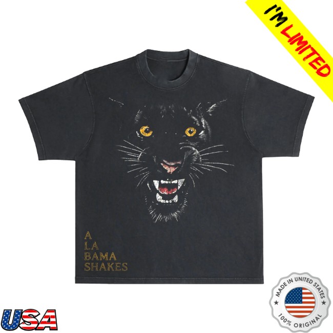 Alabama Shakes Store Merch Panther Tee 2 Alabama Shakes Store Merch Panther Tee