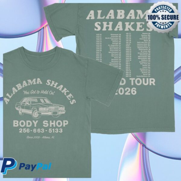 Alabama Shakes Store Merch 2026 Tour Tee - Newest Fashion Trends