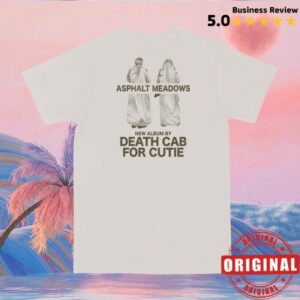 Death Cab For Cutie Store Merch Asphalt Meadows Album T-Shirt