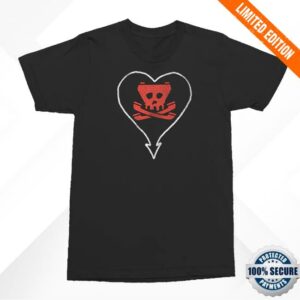 Epitaph Merch Store Alkaline Trio Heartskull Tone T-Shirts
