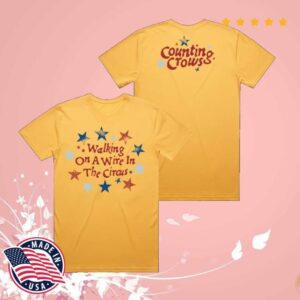 Counting Crows Merch Store Walking On A Wire T-Shirt