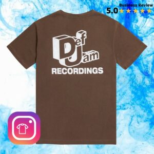 Def Jam Shop Store Merch Def Jam 3D Brown T-Shirt