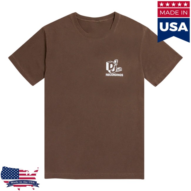 Def Jam Shop Store Merch Def Jam 3D Brown T-Shirt 5 Def Jam Shop Store Merch Def Jam 3D Brown T-Shirt