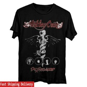 Motley Crue Store Merch 45Th Anniversary Dr. Feelgood Photo Tee